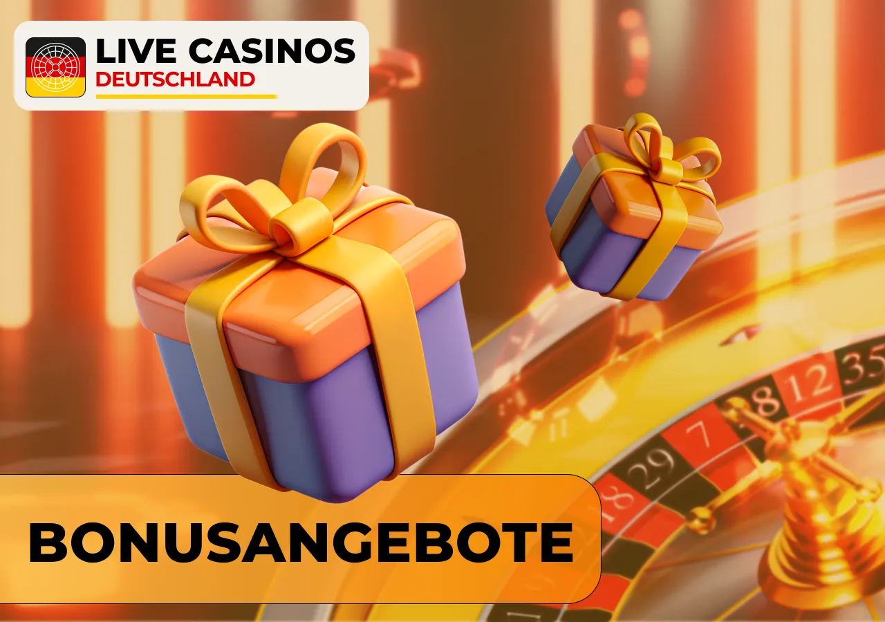 Bonusangebote für neue und bestehende Nutzer von Casino-Plattformen.
